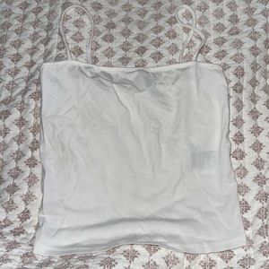 White tank top